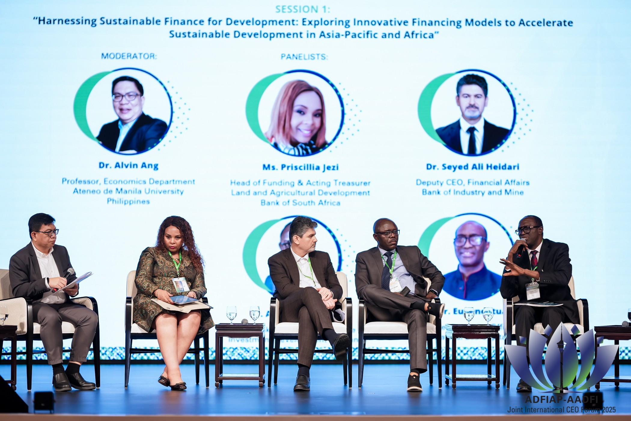 Dr. Eugene Itua Honoured for Visionary Panel Contribution at AADFI-ADFIAP Joint CEO Forum 2025