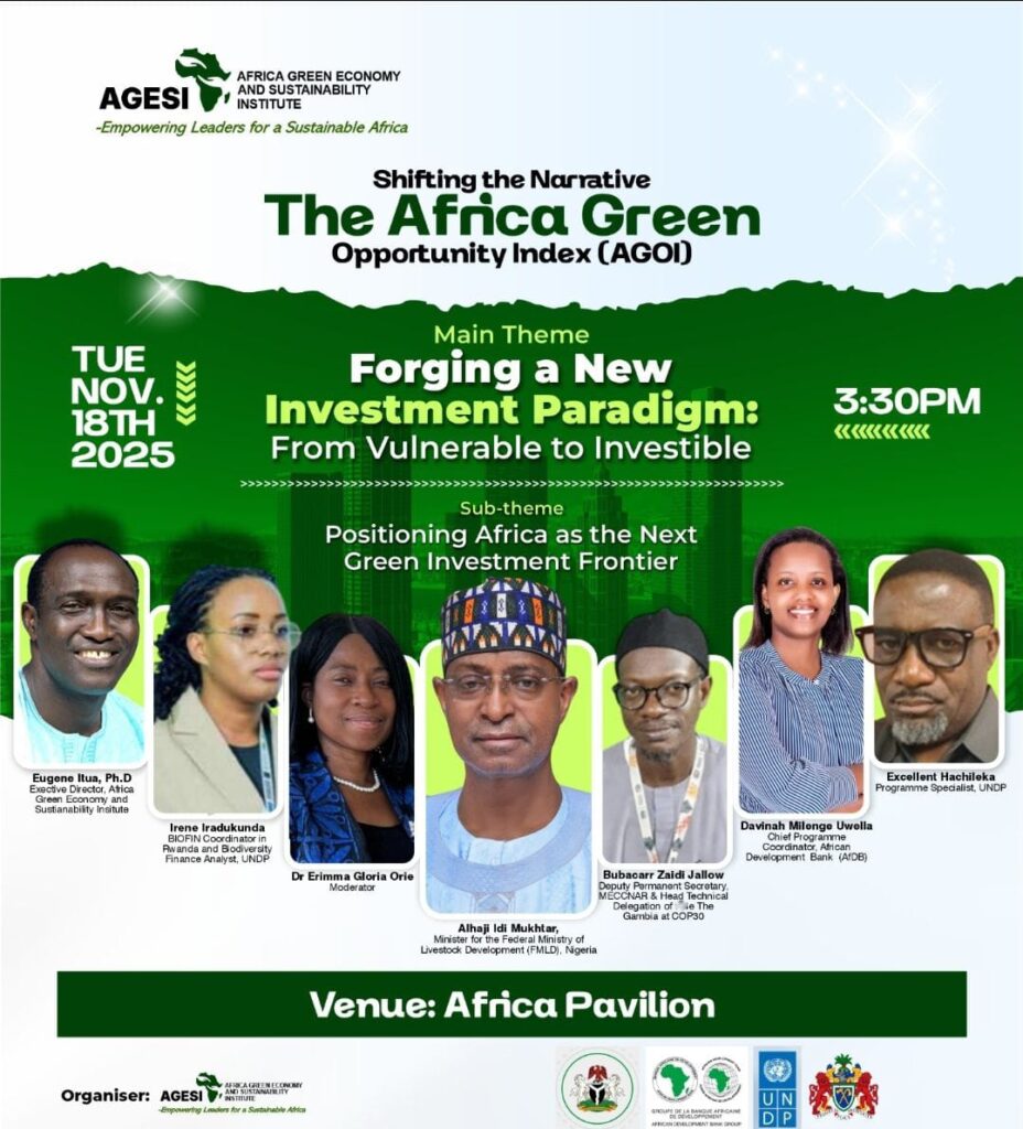 African Leaders to Unveil New Narrative on Climate Investment: “Africa Is Investible”