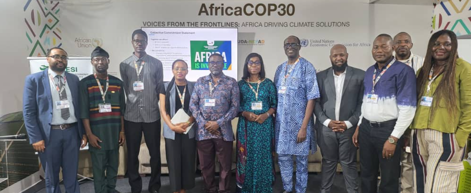 AGESI Welcomes COP30 Outcomes, Reframes Africa as a Global Green Investment Opportunity